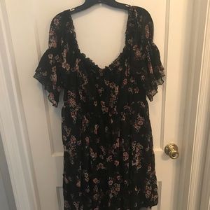 Torrid 2 Off the shoulder Floral Dress